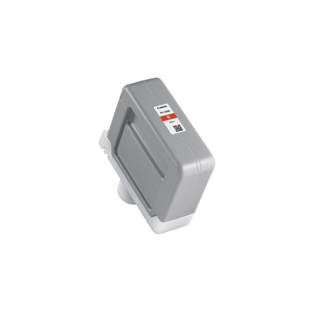 ORIGINAL Canon Cartuccia d'inchiostro Rosso PFI-1300r 0819C001 330ml