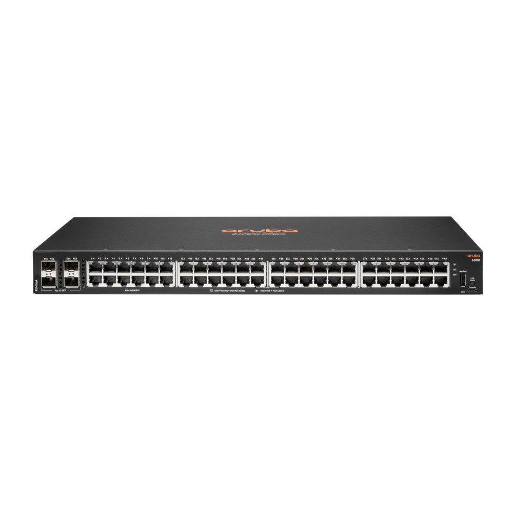 SWITCH 48P GIGABIT +4UPLINK ARUBA 6 000