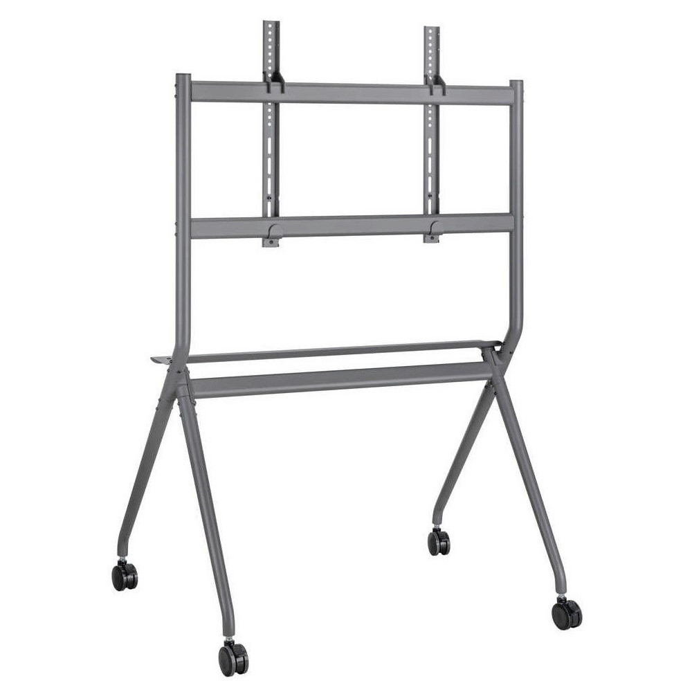 STAFFA  PAVIMENTO PER TV FINO A 86 NPF10298 LOAD 120KG CON RUOTE