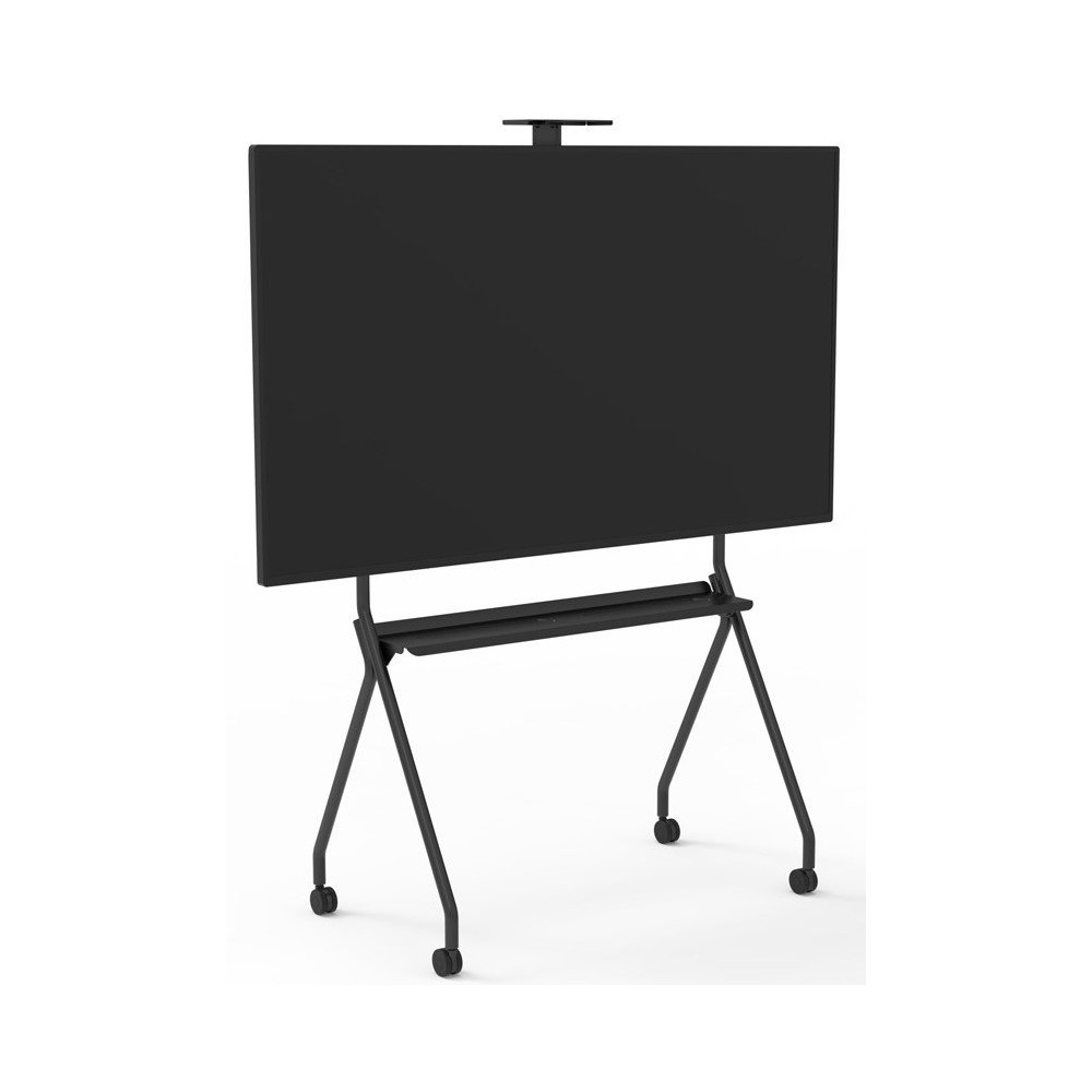 STAFFA  PAVIMENTO PER TV FINO A 86 NPF10297 100KG CON RUOTE 1000X600