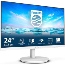 MON 23,6VA MM VGA HDMI 4MS BIANCO PHILIPS 241V8AW/00 16:9 3000:1