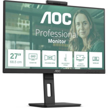 MON 27IPS QHD HDMI DP MM PIVOT AOC Q27P3QW WEBCAM REG ALTEZZA