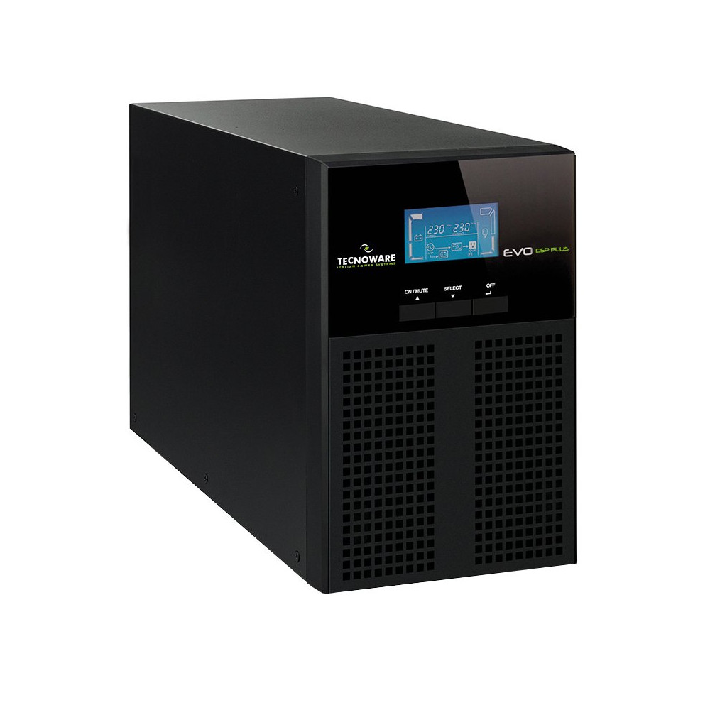 UPS 1200 VA TOWER ONLINE DSP PLUS IEC PF 0,9 TOGETHER ON
