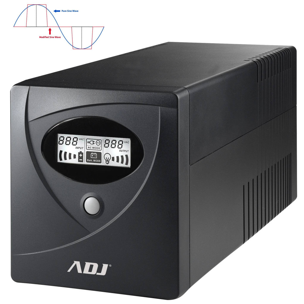 UPS 1 KVA DESKTOP LINE INT.SERVER SERIES 4*IEC+RJ11/45 LCD CBS ADJ