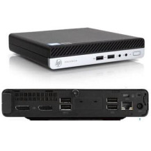PC REF I5 16GB 256GB SSD DM W11P I5-8500T 400 G4 TINY-MINI