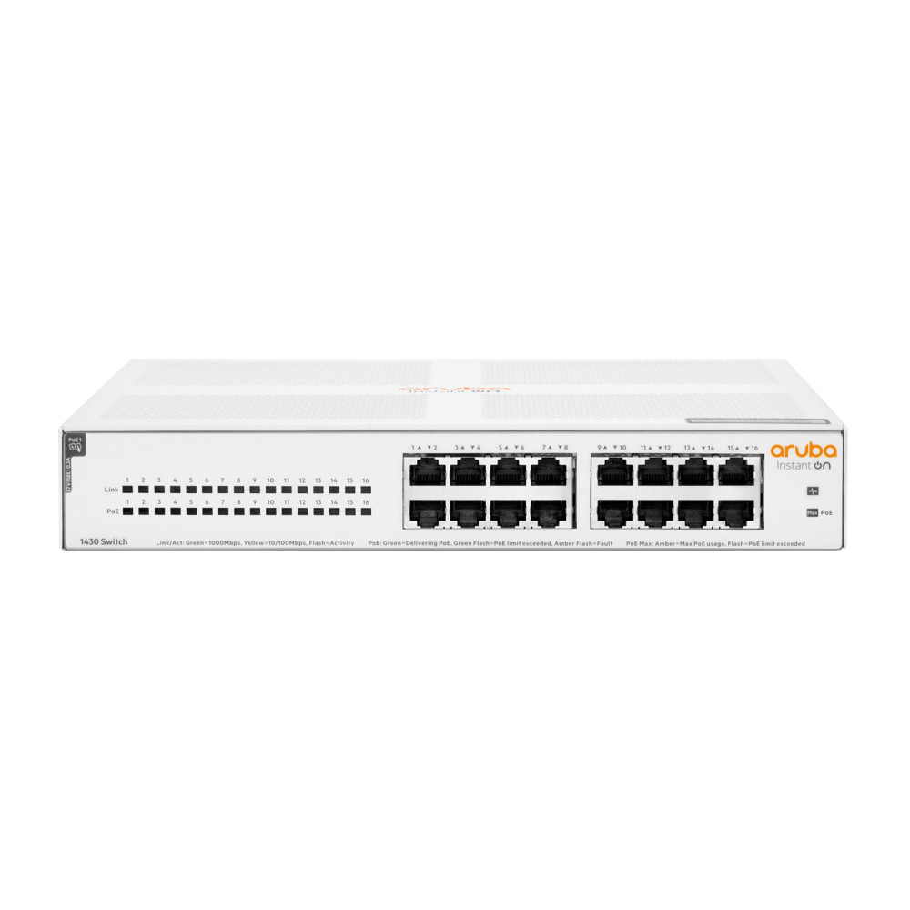 SWITCH 16P POE GIGABIT INSTANT ON 1 430