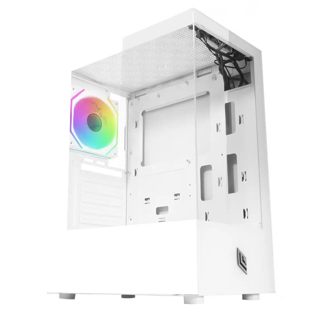 CASE MID-TOWER NO PSU NEXUS P100 WH 2USB3 1USB2 VETRO TEMPERATO RGB FAN