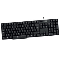 TASTIERA QUERTY 104 TASTI USB2.0 TE CHMADE TM-KB828