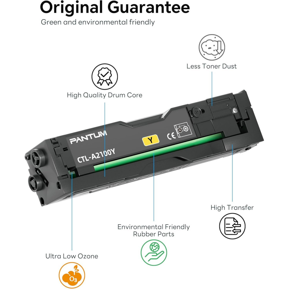 TONER PANTUM CTL-A2100Y GIALLO 1000 PER CM2100ADW 1000PG TONER+DRUM