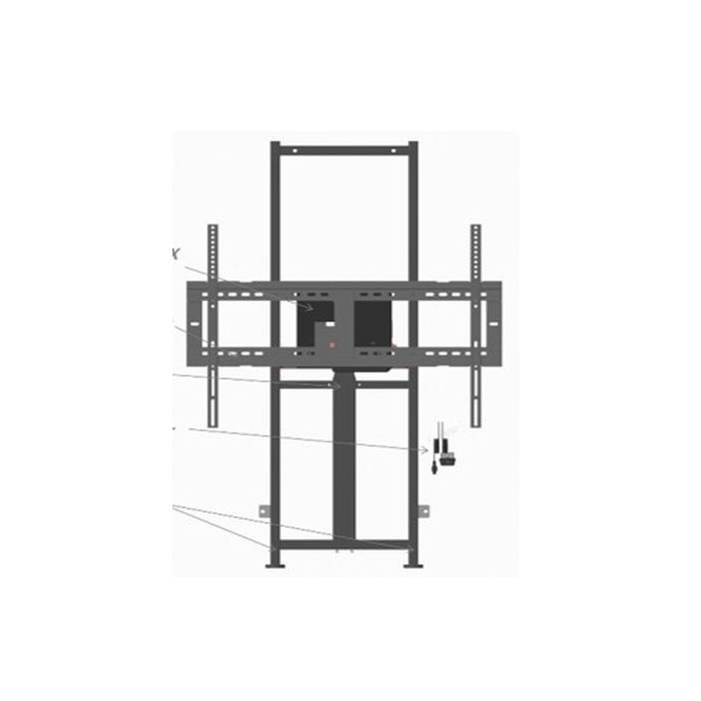 STAFFA  DA MURO MOTORIZZATA VB-STND-104 800X600 75KG 6500 HIGH