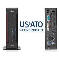 PC REF I7 8GB 256GB W10P P.SERIALE I7-6700T  FUJITSU Q556/2 TINY MINI