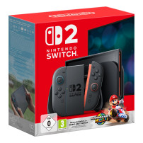 NINTENDO SWITCH 2 NERO ITALIA CONSOLE MARIO KART WORLD