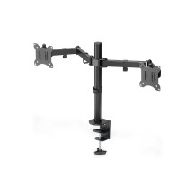 STAFFA TV/MONITOR DA TAVOLO MORSA DIMENSIONI DA 13 A 32 2 MONITOR