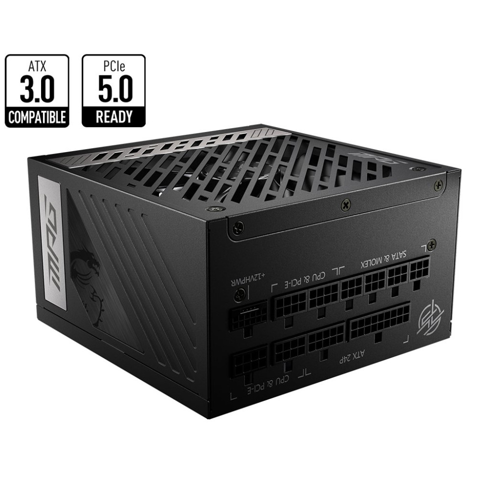ALIMENTATORE 850W PCIE 5 80+ GOLD FULL MODULAR BK