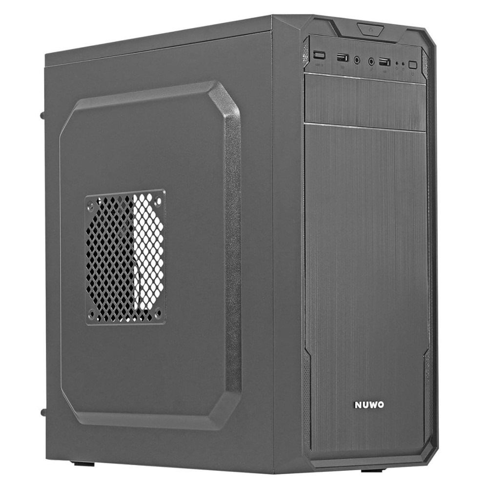 CASE MID-TOWER JESTER J901 PSU 400W 2USB2 0,4MM SPCC BLACK