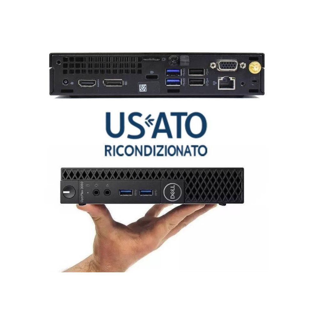 PC REF I5 16GB 256SSD W11P I5-8X00T DELL 3060 MICRO