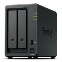 NAS SYNOLOGY DS725+ 2HD 3.5/2.5 4GBDDR/1RJ45 1GBE/1RJ45 2,5GBE/1USB