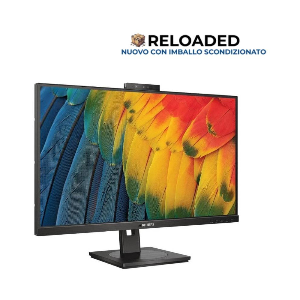 MON 23.8 IPS HDMI DP USB USB LAN MM PHILIPS 24B1U5301H WEBCAM RICONDIZI