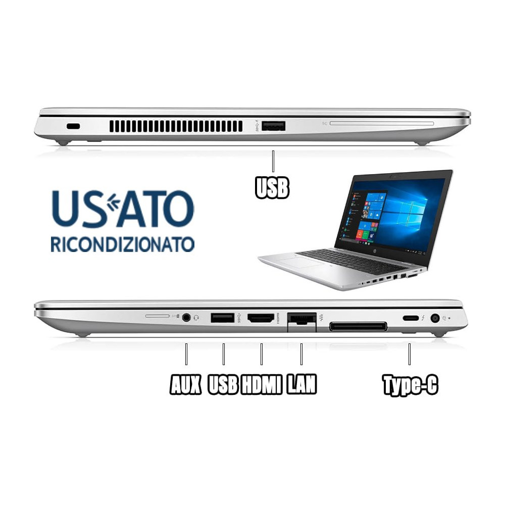 NB REF I5 15.6 16GB 256SSD W11P I5-8365U HP 650 G5  FHD DDR4