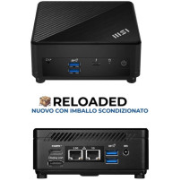 PC MSI CUBI N100 4GB 128GB W11P M.2 BN100XX FANLESS PRODOTTO APERTO