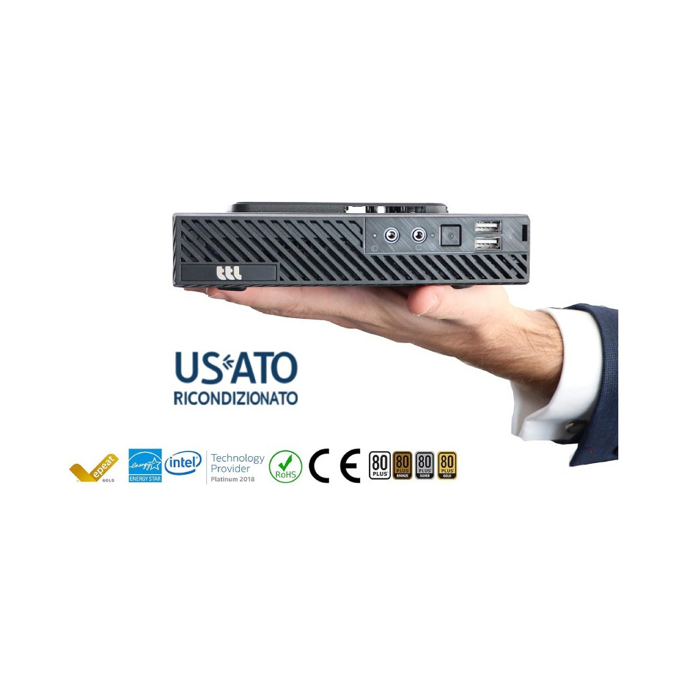PC REF I5 8GB 512GB SSD W11P I5-8500 TINY-MINI OEM ASSEMBLATI