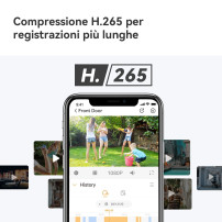 Imou Cruiser SC 3K Torretta Telecamera di sicurezza IP Interno e esterno 2880 x 1620 Pixel Soffitto/muro