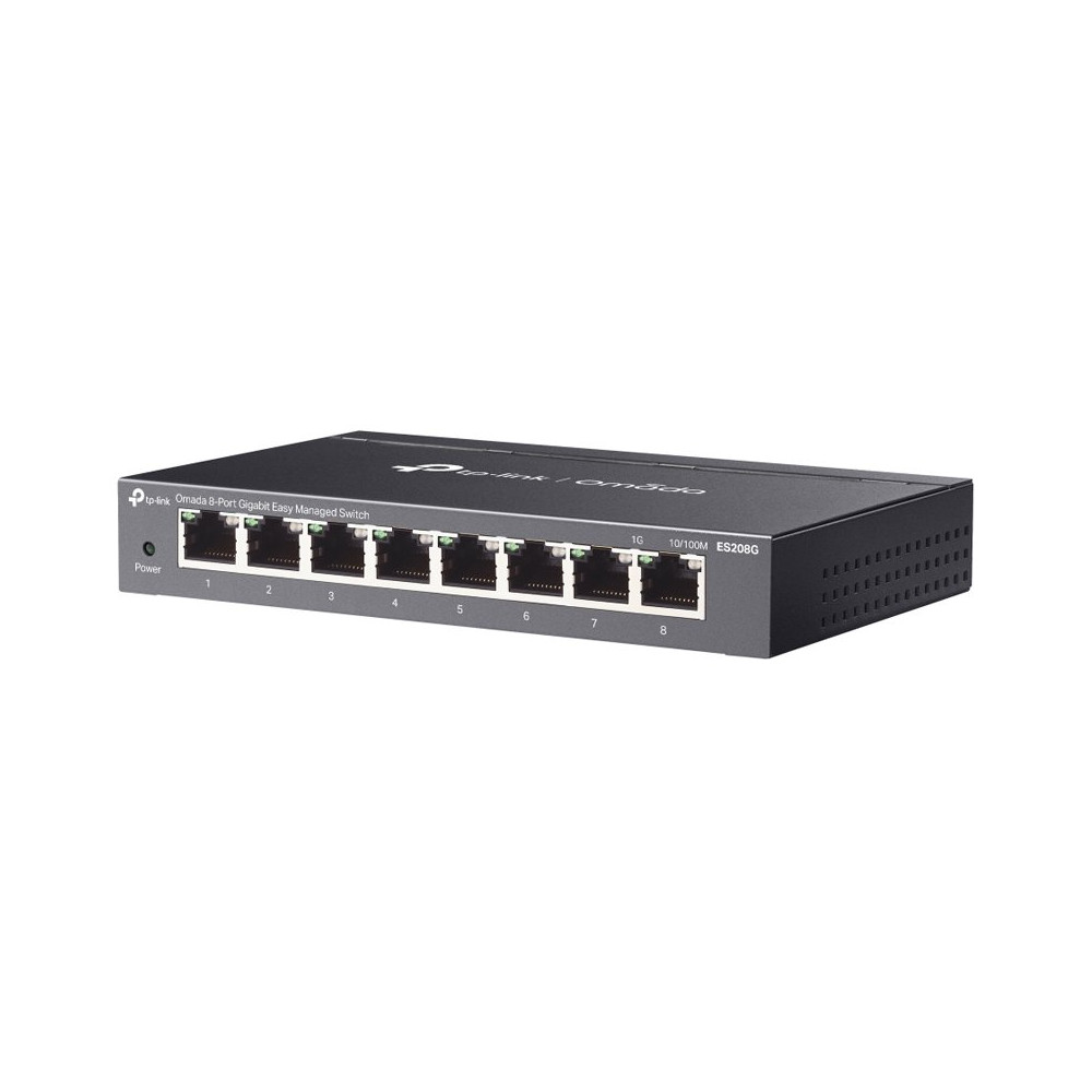 OMADA (TP-LINK) ES208G - SWITCH EASY MANAGED 8 PT LAN GIGABIT TPLES208G