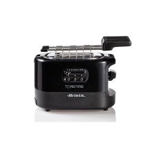 ARIETE TOASTIME NERO (0159/02) - TOSTAPANE ELETTRICO - 9 LIVELLI DORATURA - 700W ARI159