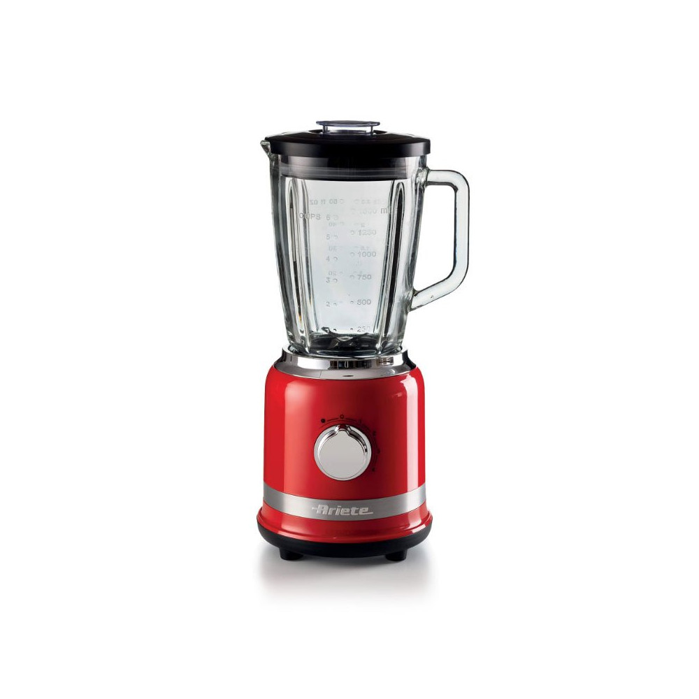 ARIETE FRULLATORE  MODERNA ROSSO (0585/00) - 1,5L - 4 VELOCITA'' + PULSE - TRITAGHIACCIO - 1000W ARI0585/00