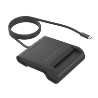 CONCEPTRONIC SCR01BC - CARD READER USB-C SMART ID, SUPPORTS ISO7816 CLASS A, B AND C (5V/3V/1.8V) CONSCR01BC