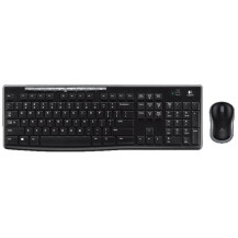 TASTIERA LOGITECH MK270 + MOUSE WIRELESS BK 920-004512 LOGMK270