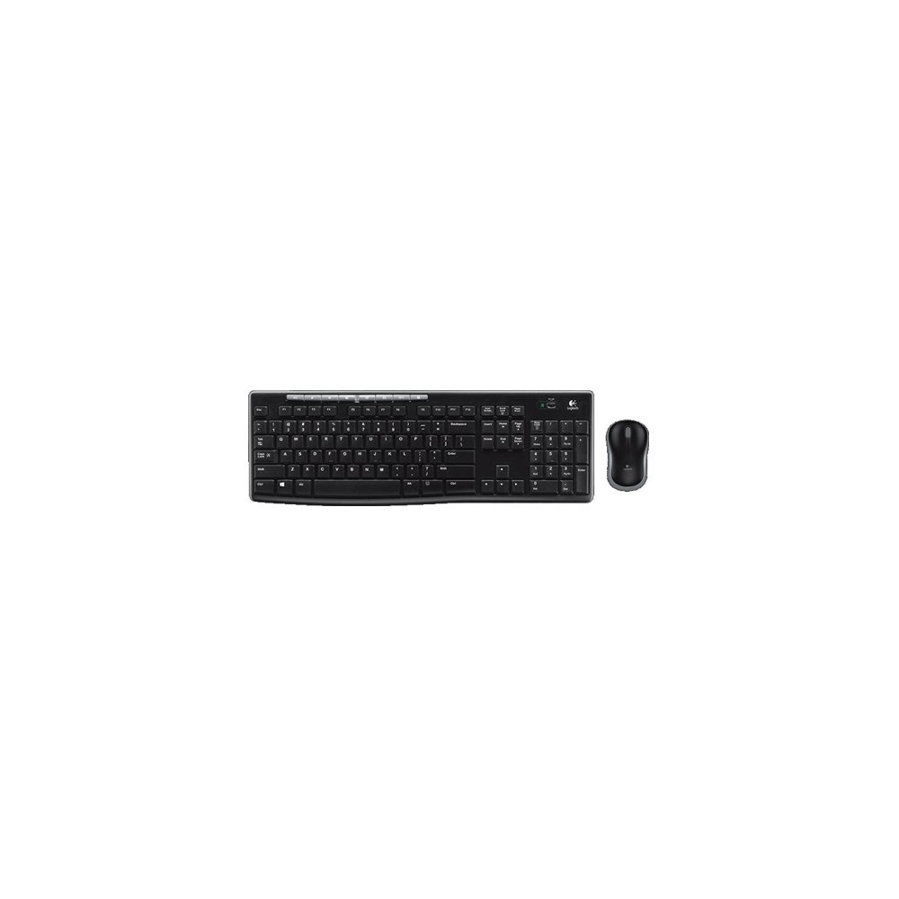 TASTIERA LOGITECH MK270 + MOUSE WIRELESS BK 920-004512 LOGMK270