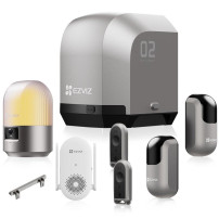 EZVIZ HG2 600 PRO - MOTORE SMART PER CANCELLO SCORREVOLE - CONTROLLO REMOTO - ALLARME LAMPEGGIANTE CON TELECAMERA INTEGRATA EZVC