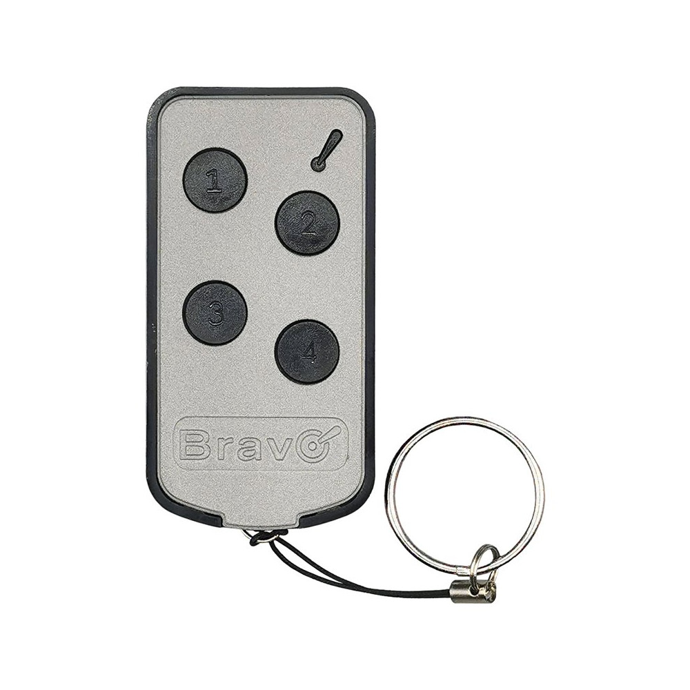 BRAVO PASSEPARTOUTx (90502177) - RADIOCOMANDO APRICANCELLO UNIVERSALE - AUTOAPPRENDENTE - 4 BANCHI MEMORIA - 433/868 Mhz BRAPASS