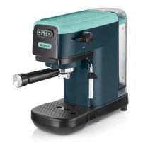 ARIETE LIGHT AQUAMARINE (1399/17) - MACCHINA PER CAFFE'' ESPRESSO - POLVERE E CIALDE - 1 O 2 TAZZE - CAPPUCCINATORE - PRESSIONE 