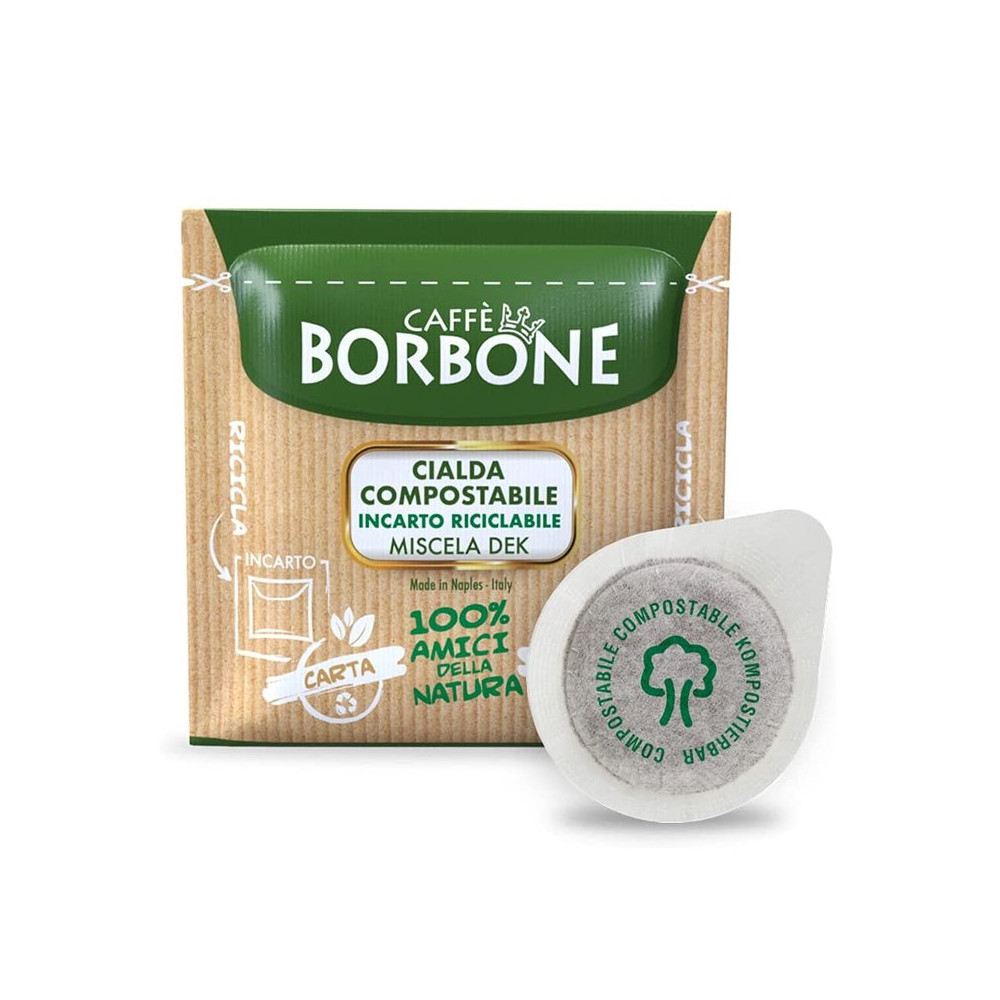 CIALDE ESE 44MM CAFFE'' BORBONE MISCELA DEK - BOX 50PZ CFBCIA-DEK-50