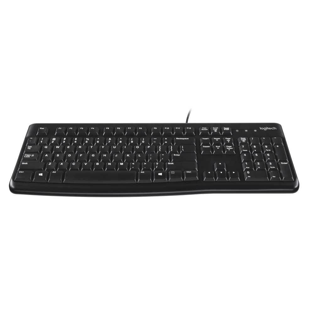 TASTIERA K120 LOG BLACK USB US LAYOUT BLACK LOGITECH