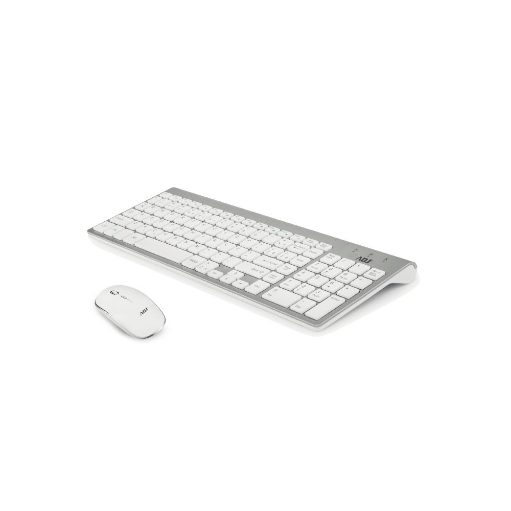 TASTIERA/MOUSE KIT WIFI PLATINUM SL 1000DPI 112TASTI MULTIPLUG&PLAY ADJ
