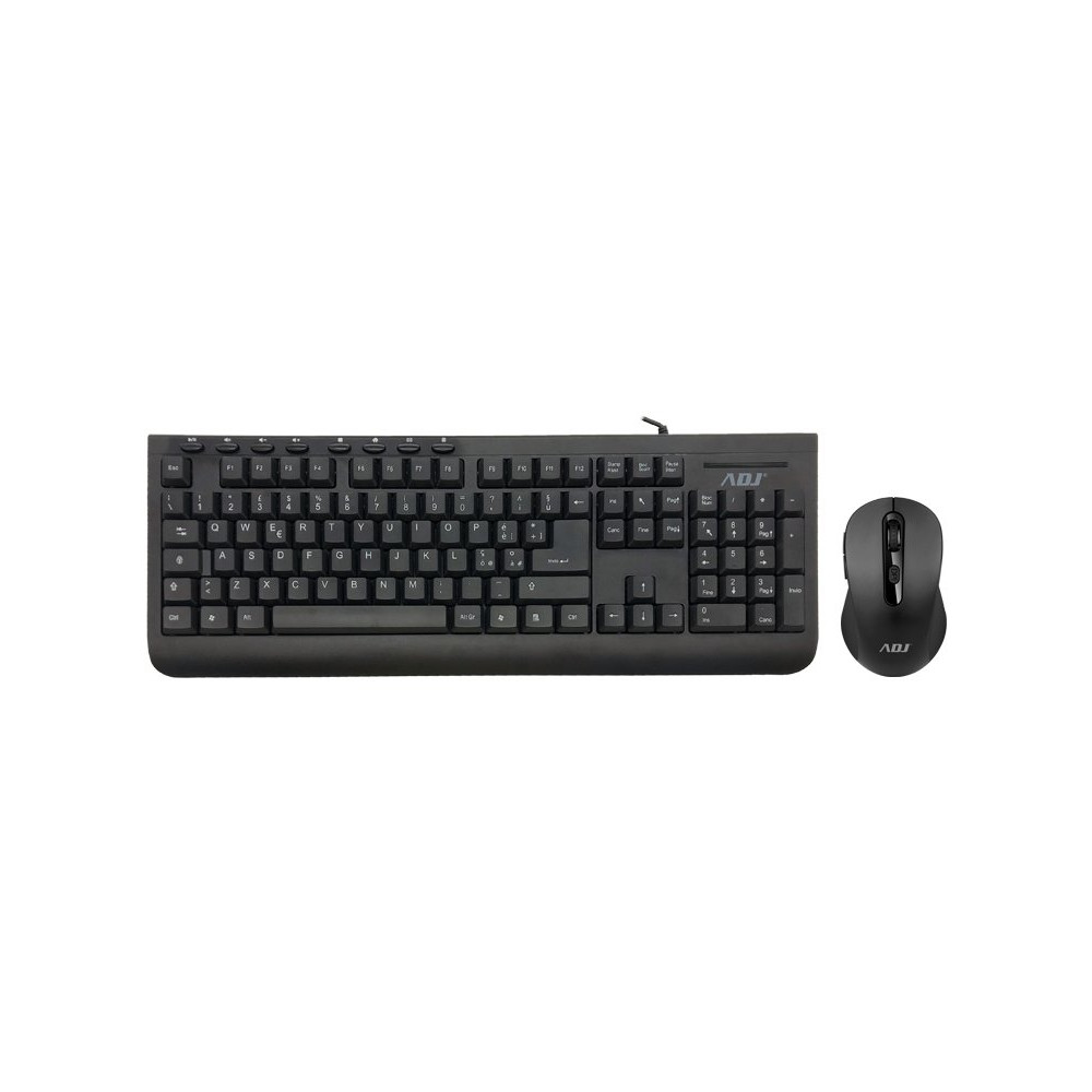 TASTIERA/MOUSE KIT USB PURE EVO BK 113TASTI MULTIMEDIA/MOUSE 6D ERGONO