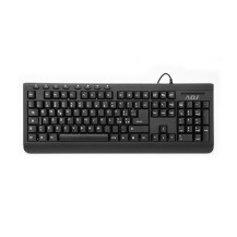 TASTIERA USB MULTIMEDIA PURE TA108 BK 113 TASTI PLUG&PLAY ADJ