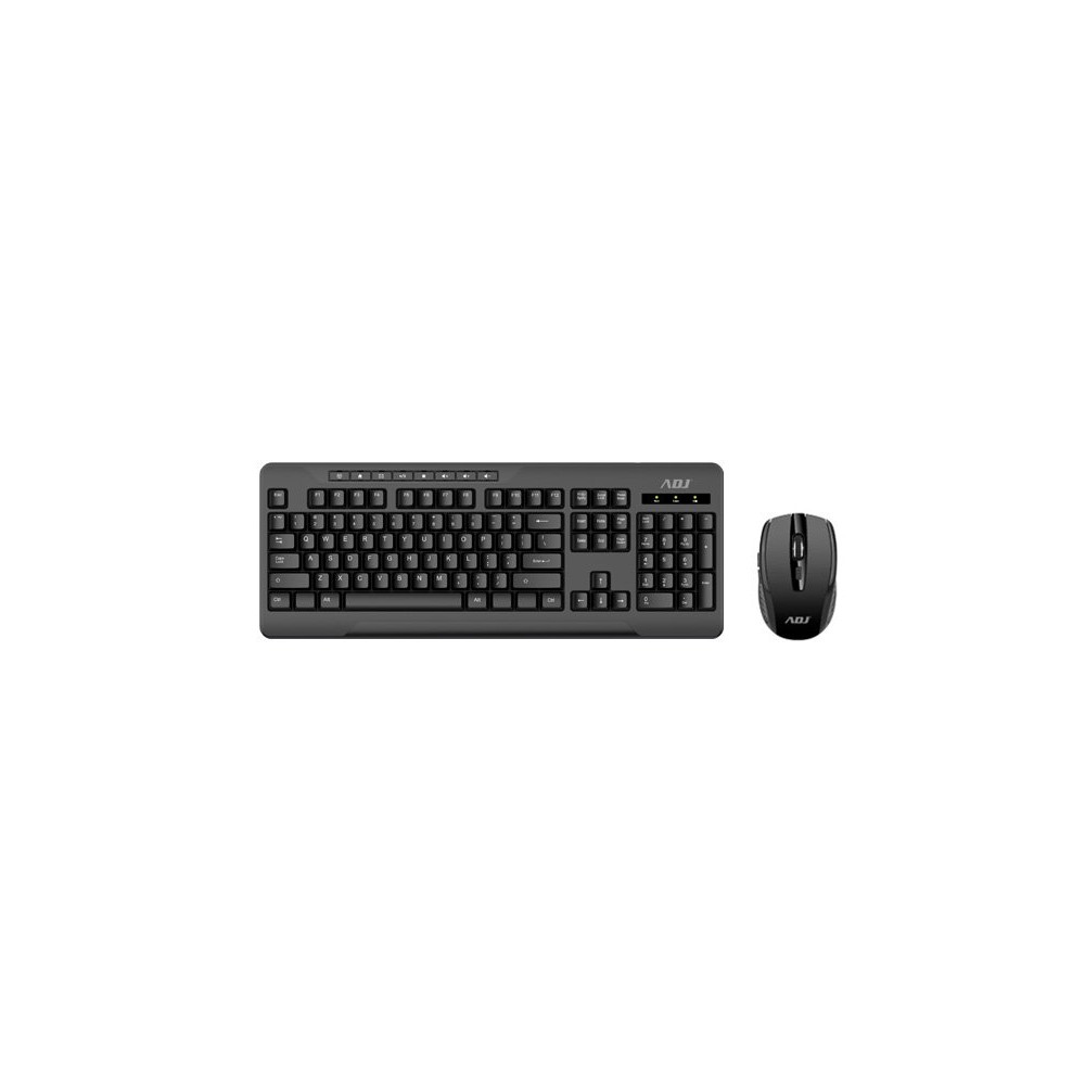 TASTIERA/MOUSE KIT WIFI LEXIS BK 1000DPI 112TASTI MULTIPLUG&PLAYADJ