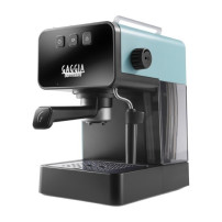MACCHINA CAFFE GAGGIA DELUXE ITALY EG2111/66 CIALDE+MACINATO VERDE