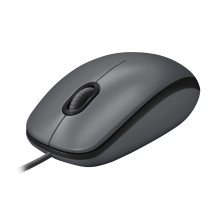 MOUSE M100 LOG USB BLACK USB A CAVO 1,8MT