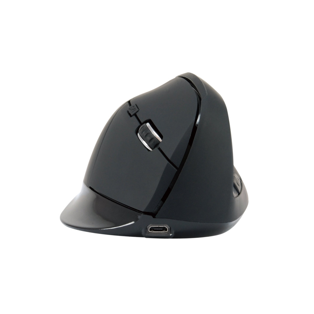 MOUSE OTTICO WIRELESS ERGONOMIC BK 6 TASTI RICARICABILE DPI SWITCH