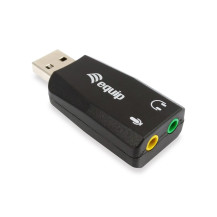 SCHEDA AUDIO USB 2.0 BK PER WINDOWS 10/8.1/8/7/VISTA/XP