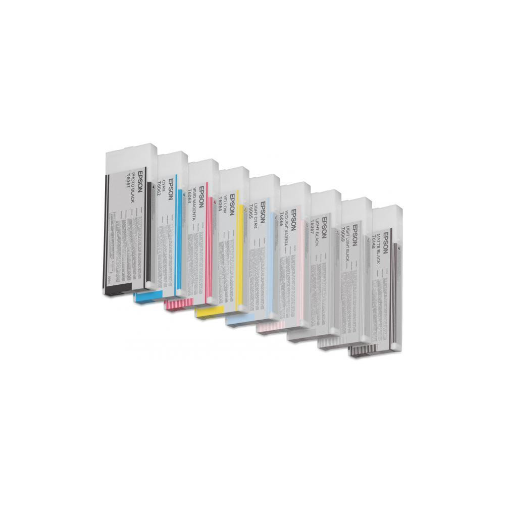 ORIGINAL Epson Cartuccia d'inchiostro ciano (chiaro) C13T606500 T6065 220ml