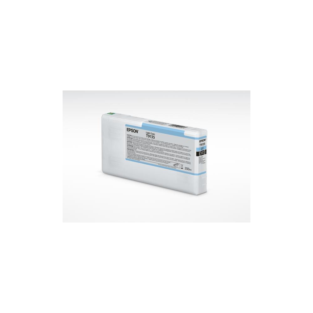 ORIGINAL Epson Cartuccia d'inchiostro ciano (chiaro) C13T913500 T9135 200ml