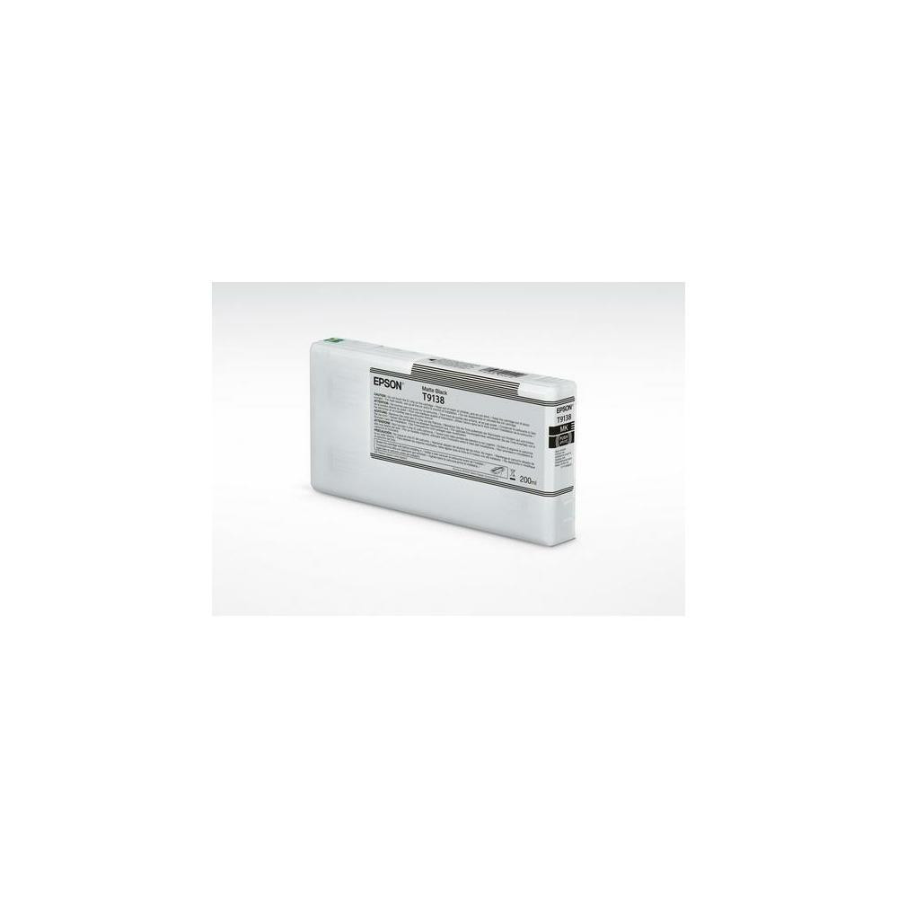ORIGINAL Epson Cartuccia d'inchiostro Nero (opaco) C13T91380N T9138 200ml