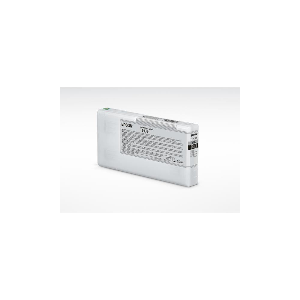 ORIGINAL Epson Cartuccia d'inchiostro lightlightblack C13T913900 T9139 200ml