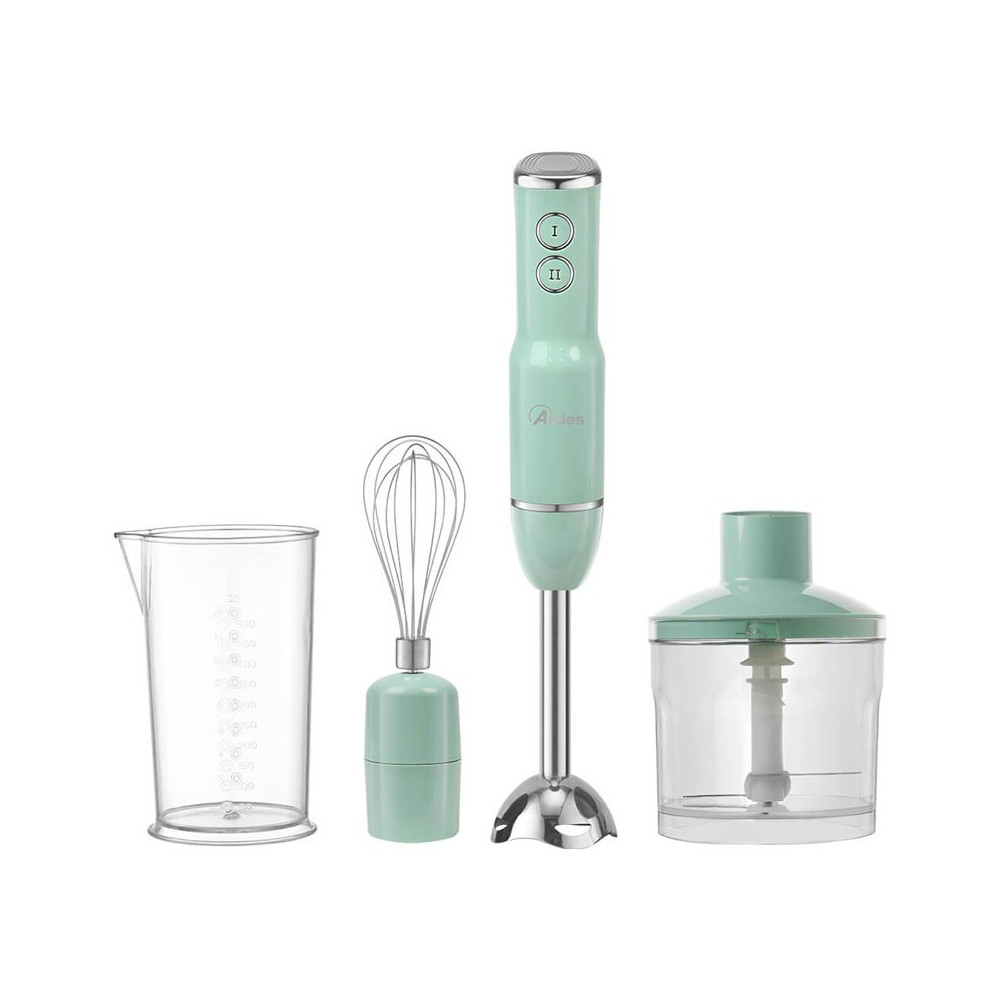 ARDES TRINITY RETRÒ (ARSET02) - FRULLATORE AD IMMERSIONE 3 IN 1 - 800W ARDARSET02